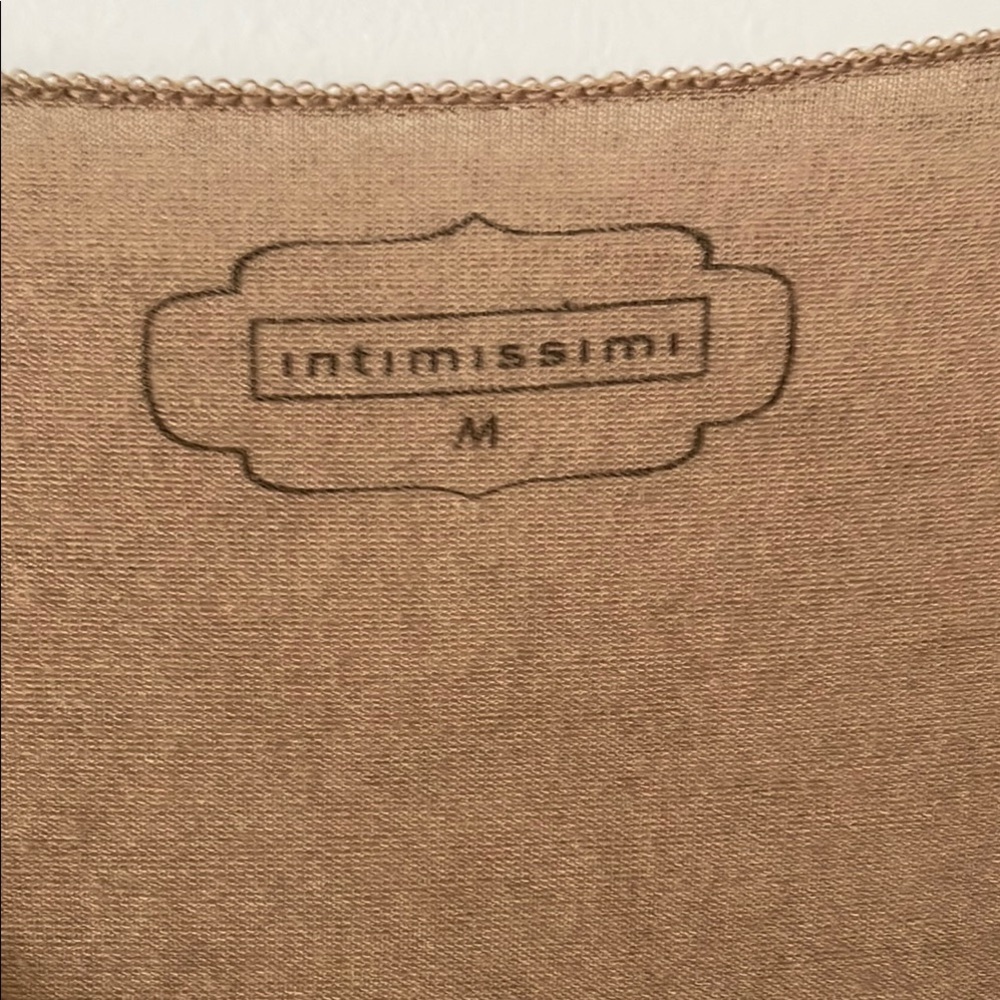 Intimissimi Tan Fitted Long Sleeve Blouse - Picture 2 of 4